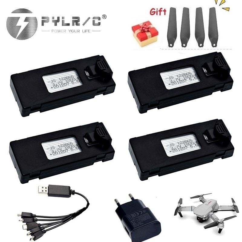 3.7V 1800Mah RC Drone Battery  - Eachine Drone E58 review and price